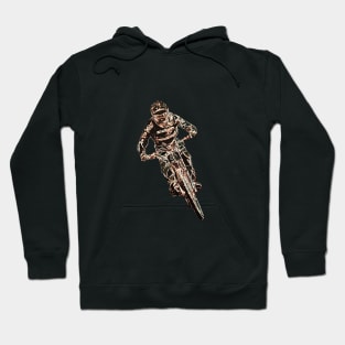 mtb downhill Hoodie